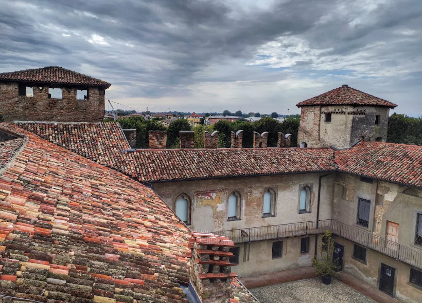 Rocca Viscontea di Romano di Lombardia, Italy